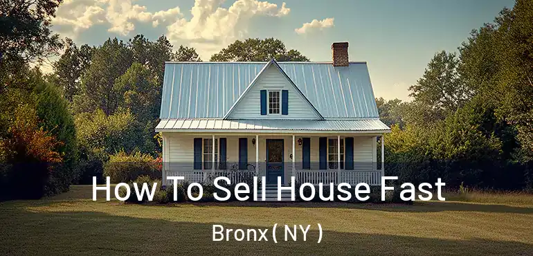  How To Sell House Fast Bronx ( NY )