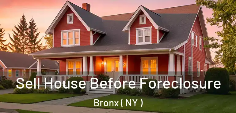  Sell House Before Foreclosure Bronx ( NY )