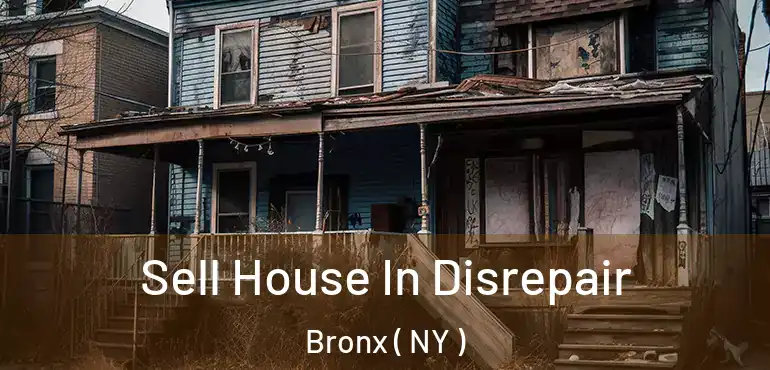  Sell House In Disrepair Bronx ( NY )